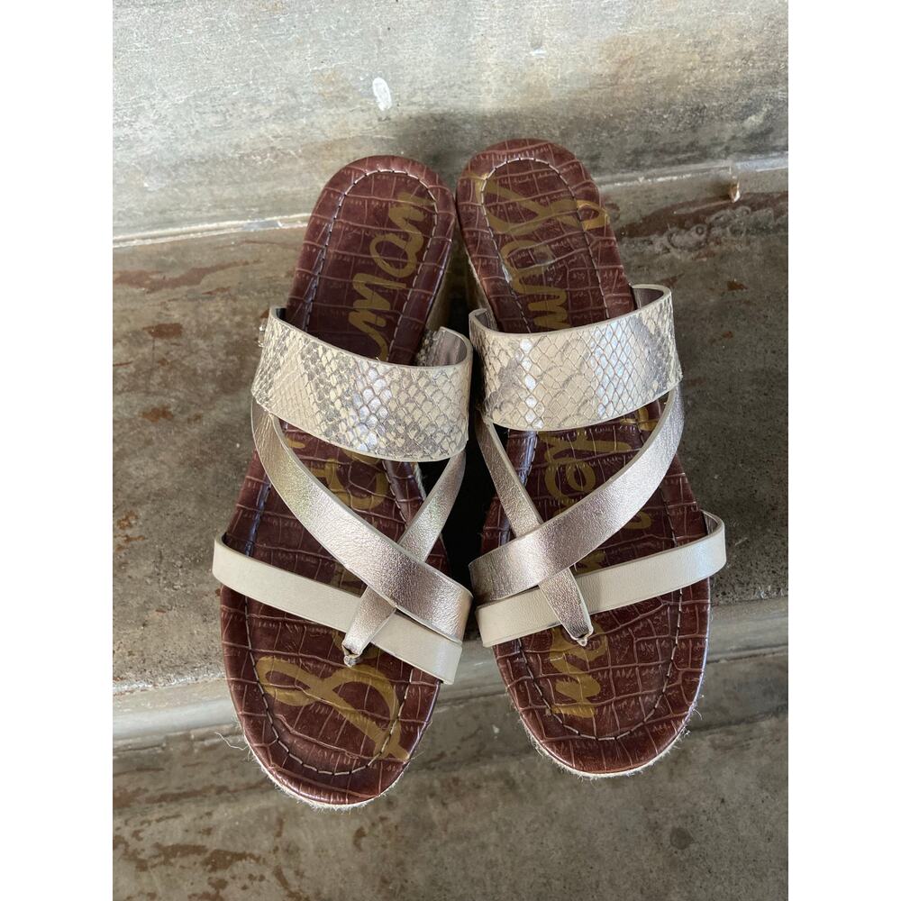 Sam Edelman Raleigh strappy wedge espadrille sandal - Picture 5 of 9